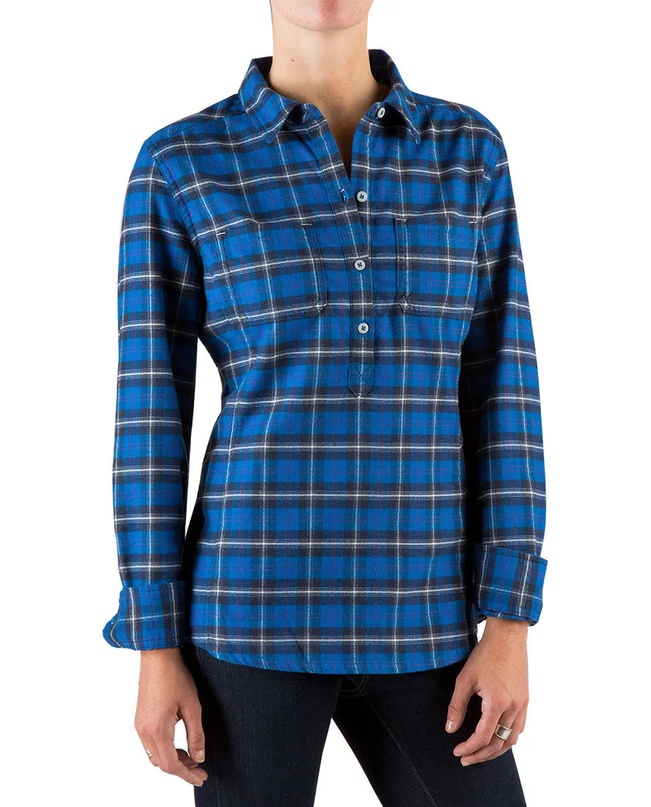 Women's Dovetail Flannel Pullover