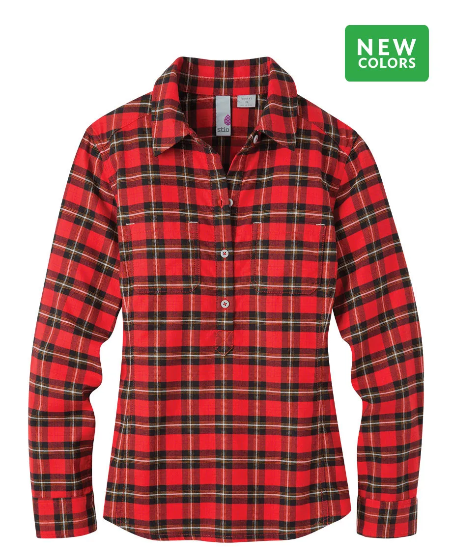 Women's Dovetail Flannel Pullover