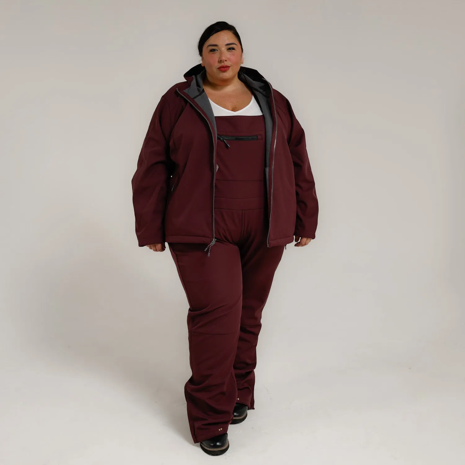 Women’s Plus Size Micro Fleece 1X-6X Soft Shell Jacket