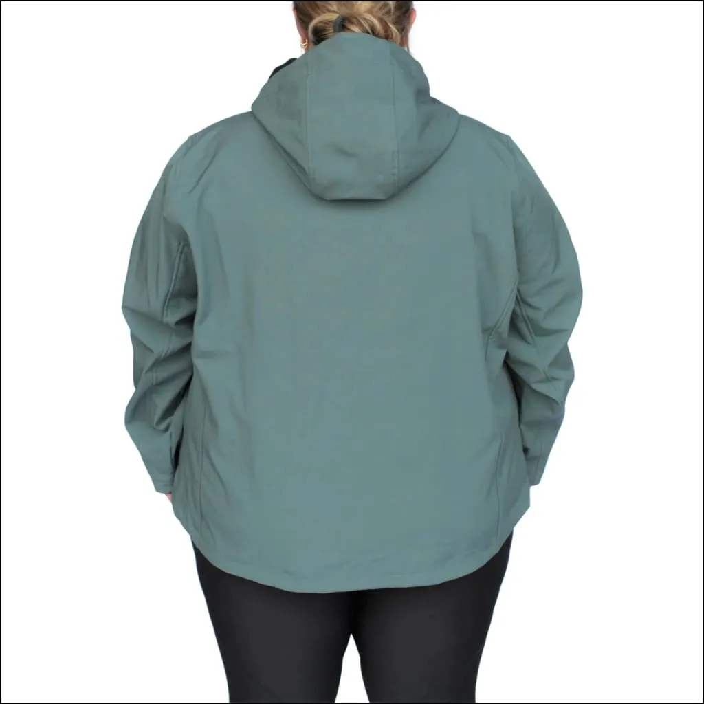 Women’s Plus Size Micro Fleece 1X-6X Soft Shell Jacket