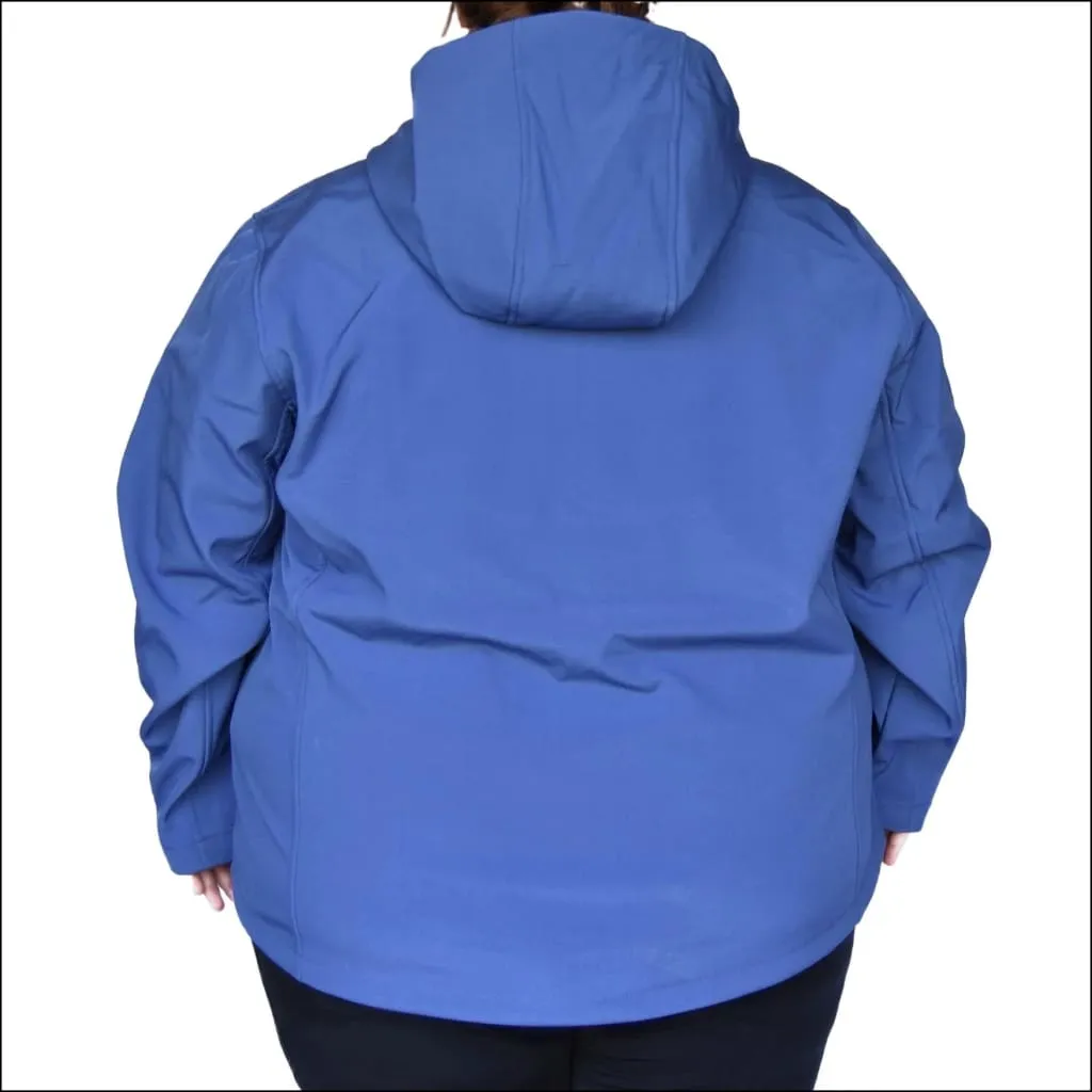 Women’s Plus Size Micro Fleece 1X-6X Soft Shell Jacket