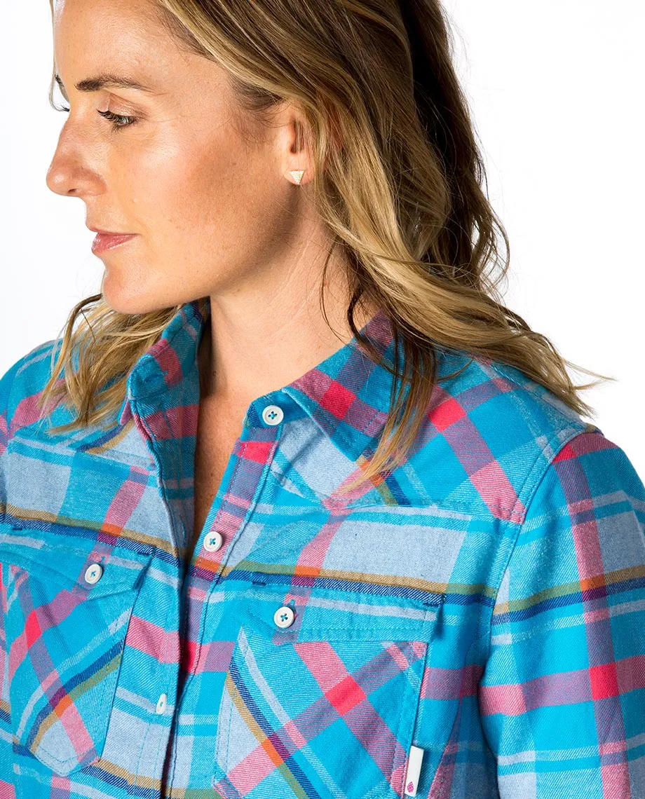 Women's Willow Flannel Shirt-2018